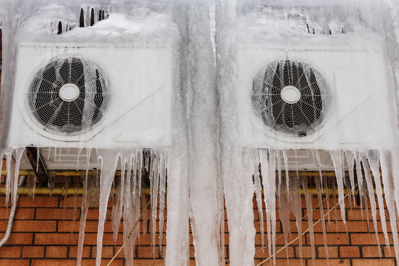 Air conditioning in ice