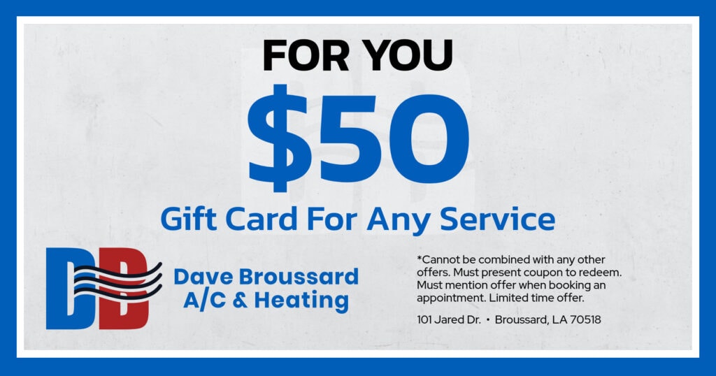 For You  Gift Card Free Any Service. Coupon. Dave Broussard.