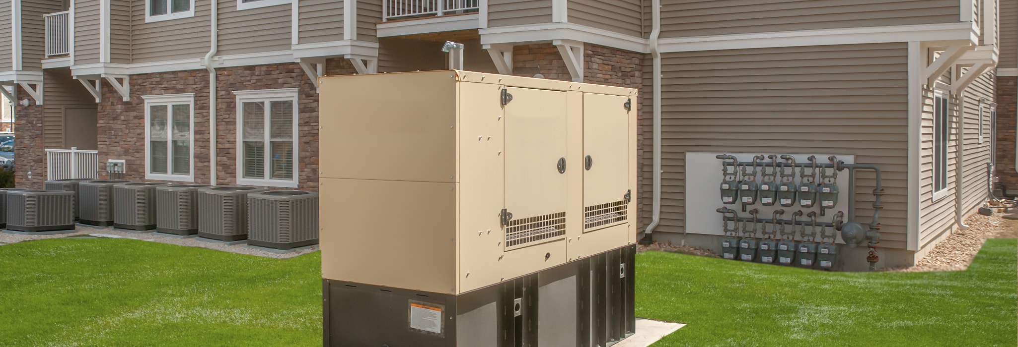 Commercial generator service.
